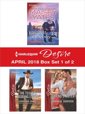 cover image of Harlequin Desire April 2018--Box Set 1 of 2